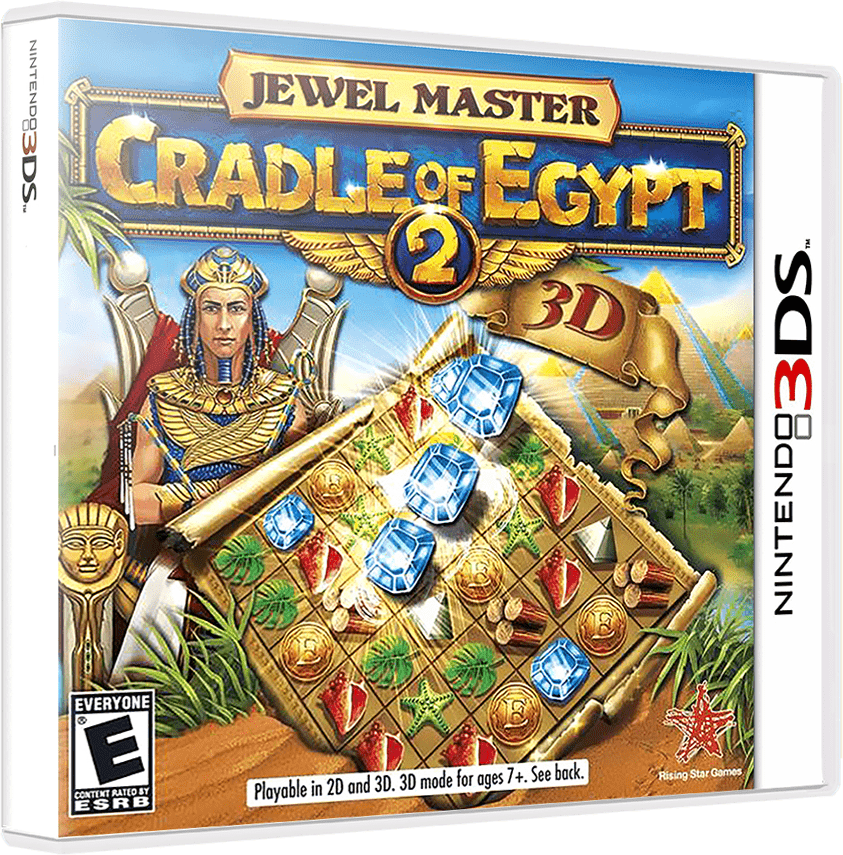 Cradle of Egypt 2 box art for Nintendo DS